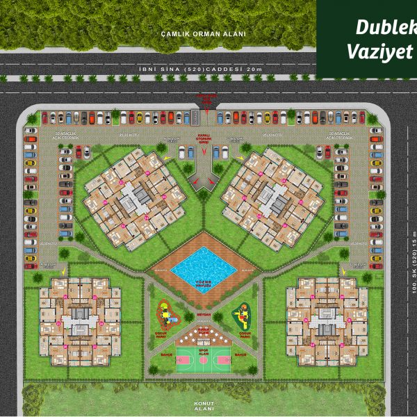 ArkatPark-vaziyet-plani